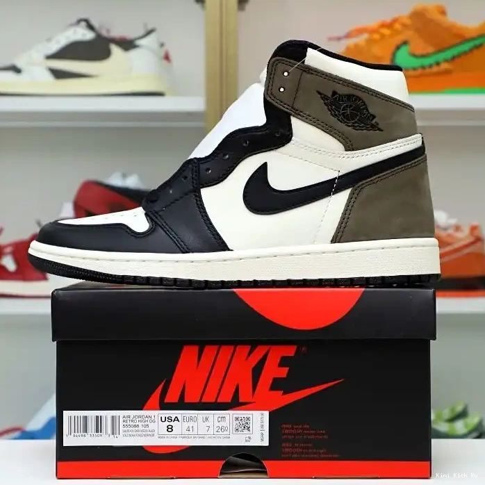HIGH 'DARK RETRO Kimikick OG AIR JORDAN MOCHA' 1 0504